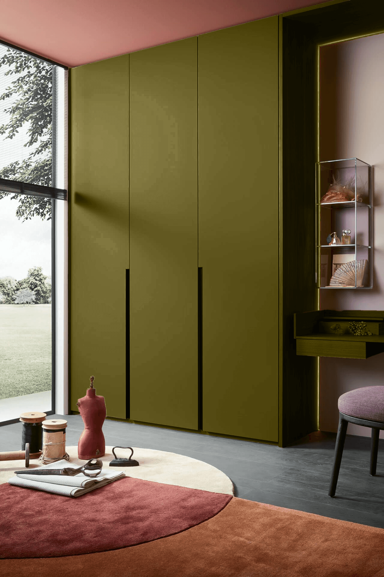 Armoire finition Kaki organique